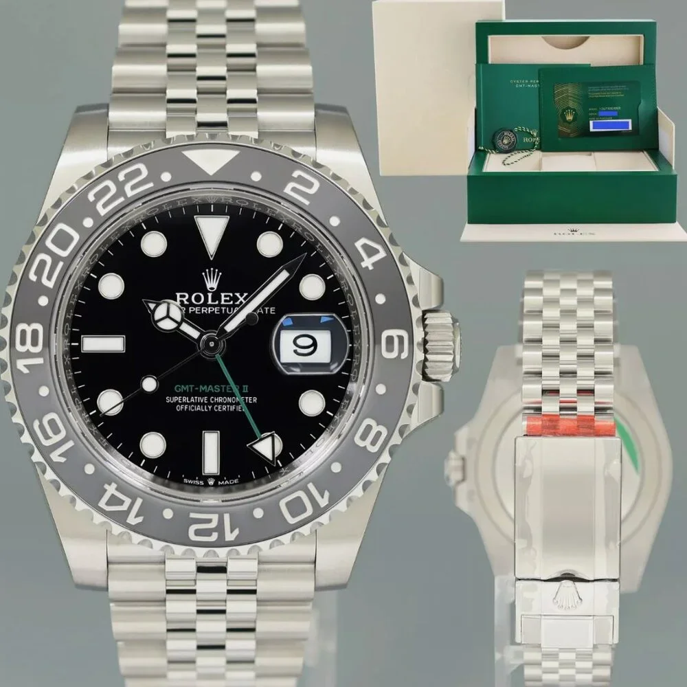 NEW 2025 MENS ROLEX MASTER JUBILEE WATCH WITH FULL BOX